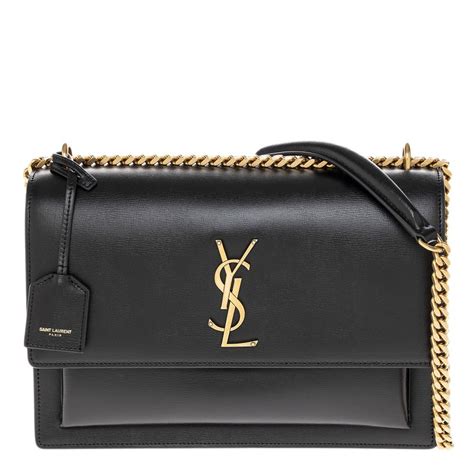 ysl bags crossbody black|authentic saint laurent crossbody bags.